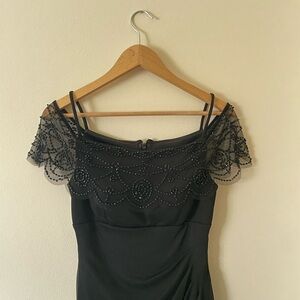 Black Off-Shoulder Dress